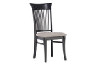 Royal Blue Slat-Back Dining Chair